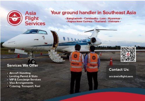 asia flight services