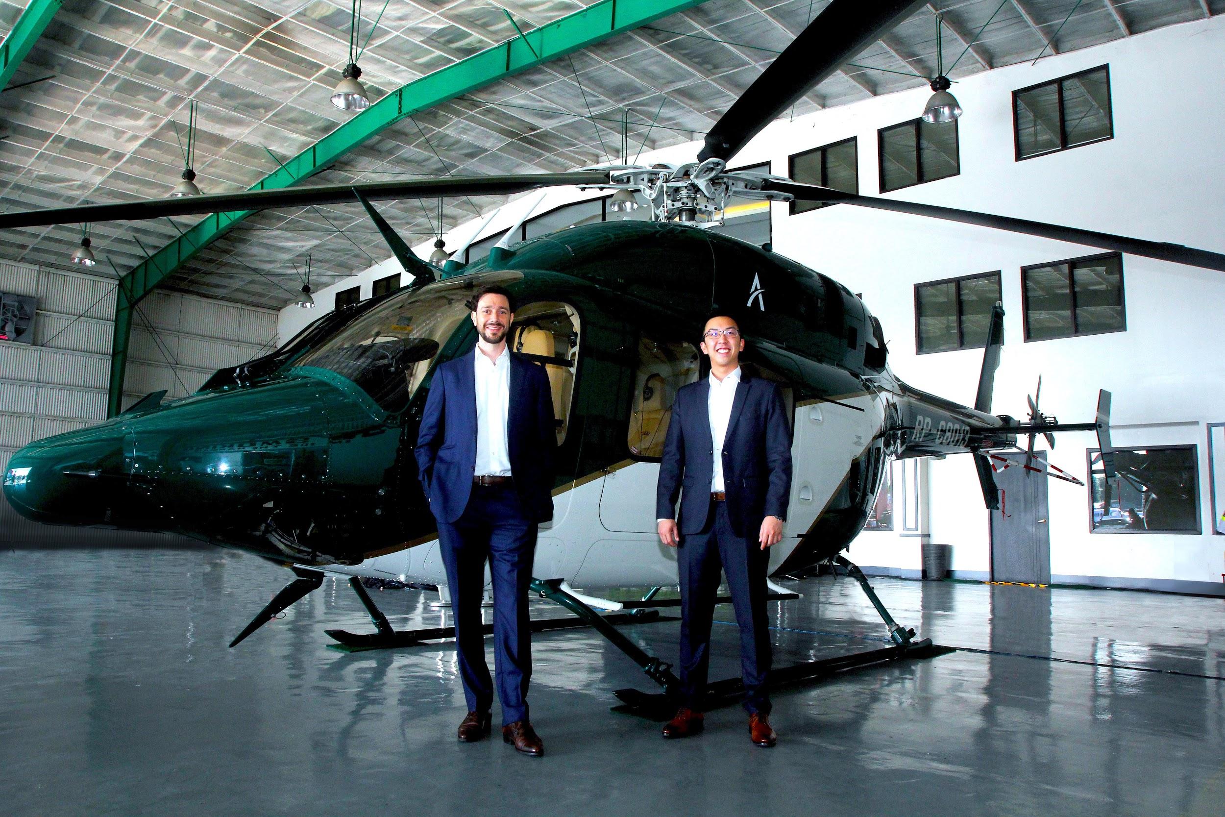 Ascent’s founders Lionel Sinai-Sinelnikoff (left) and Darren T’ng Weizhi (right) 